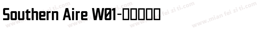 Southern Aire W01字体转换